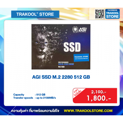 AGI SSD M.2 2280 512 GB
