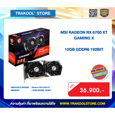 MSI Radeon RX 6700 XT GAMING X 12G