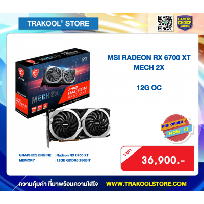 MSI Radeon RX 6700 XT MECH 2X 12G OC