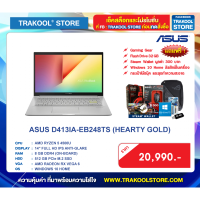 ASUS D413IA-EB248TS (HEARTY GOLD)